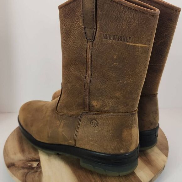 Wolverine Men's Durashock Steel Toe Work Boot Size 9.5 Extra Wide Insulated - Picture 6 of 13